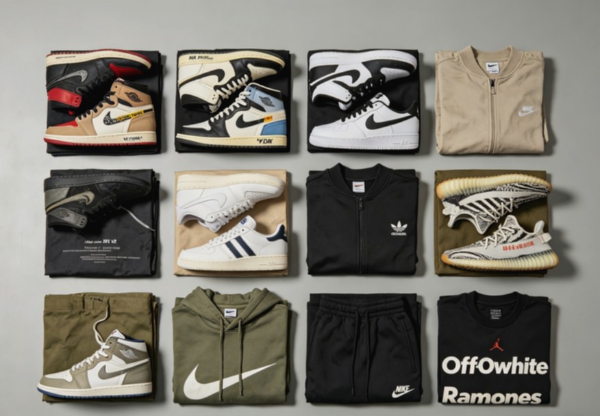 Pink Jordan rep sneakers flatlay showing multiple Jordan colourways